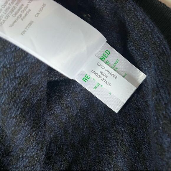 J.Crew Cashmere collared sweater in houndstooth jacquard Medium - Picture 8 of 14